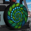 Leaf Vortex Custom Jeep Wheel Cover With Camera Hole