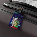 Leafeon Evee Evolution Pokemon Love You To The Moon Galaxy Luggage Tag