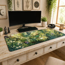 Sleeing Leafeon Pokemon Watercolor Desk Mat