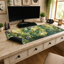 Sleeing Leafeon Pokemon Watercolor Desk Mat