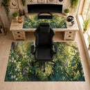 Sleeing Leafeon Pokemon Watercolor Desk Mat