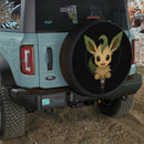 Leafeon Pokemon Zipper Jeep Car Spare Tire Cover