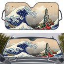 Legend Of Zelda The Great Wave Japan Custom Car Windshield Sunshades