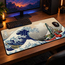Legend Of Zelda The Great Wave Japan Desk Mat