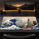 Legend Of Zelda The Great Wave Japan Desk Mat