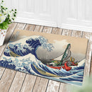 Legend Of Zelda The Great Wave Japan Doormat Home Decor