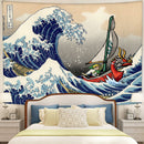 Legend Of Zelda The Great Wave Tapestry