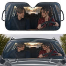 Leon S. Kennedy  x Ada Wong Resident Evil Car Auto Sunshades