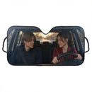 Leon S. Kennedy  x Ada Wong Resident Evil Car Auto Sunshades