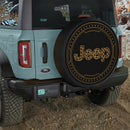 Leopard Print Jeep Car Spare Tire Cover