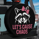 Let's Cause Chaos Spare Tire Cover