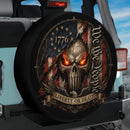 Liberty Or Death Skull Patriotic Car Spare Tire Cover