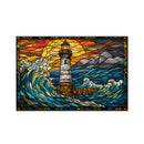 Lighthouse Stained Glass Jigsaw Puzzle