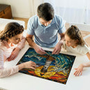 Lighthouse Stained Glass Jigsaw Puzzle