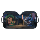 Lilo And Stitch Drive Funny Hawai Custom Car Windshield Sunshades