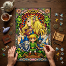 The Legend of Zelda Stained Glass Jigsaw Puzzle