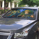 Link x Midna The Legend Of Zelda Twilight Princess Car Auto Sunshades