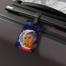 Lion King Simba Nala Love You To The Moon Galaxy Luggage Tag