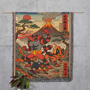 Litten Torracat Incineroar Pokemon Japan Style Woven Throw Blanket