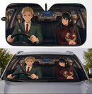 Loid Forger And Yor Forger Anime Spy × Family Car Auto Sunshades