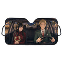 Loid Forger And Yor Forger Anime Spy × Family Custom Car Windshield Sunshades