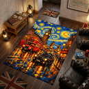 London Starry Night Rectangular Area Rug