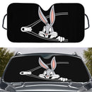 Looney Tunes Rabbit Zip Custom Car Windshield Sunshades