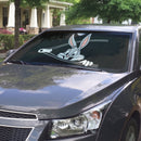 Looney Tunes Rabbit Zip Custom Car Windshield Sunshades