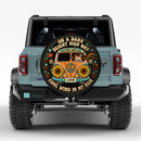 Love Bus On A Dark Desert High Way Cool Wind In My Hair Car Spare Tire Cover