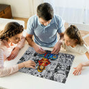 Luffy One Piece Manga Jigsaw Puzzle
