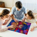 Luffy One Piece Stained Glass Jigsaw Puzzle