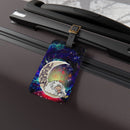 Luffy Gear 5 One Piece Love You To The Moon Galaxy Luggage Tag