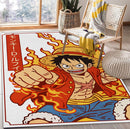 Luffy One Piece Japan Rectangular Area Rug
