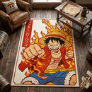 Luffy One Piece Japan Rectangular Area Rug