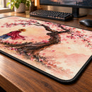Luffy One Piece Under Cherry Blossom Desk Mat