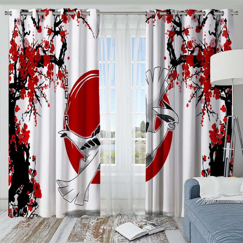 Lugia Pokemon Japan Style Window Curtain