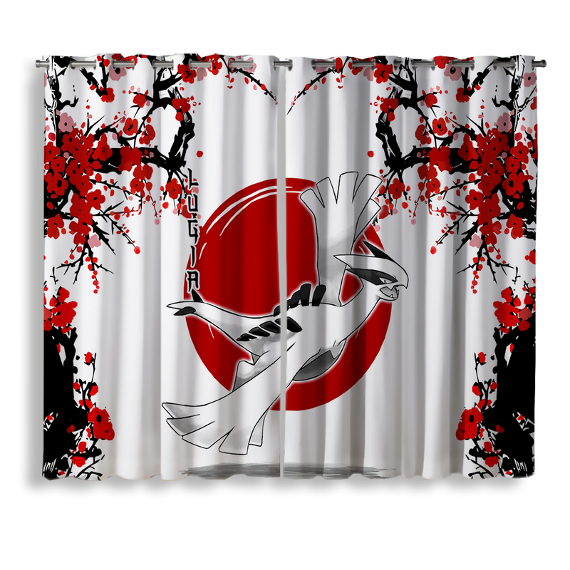 Lugia Pokemon Japan Style Window Curtain