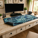 Lugia Storm Watercolor Desk Mat