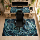 Lugia Storm Watercolor Desk Mat