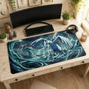 Lugia Storm Watercolor Desk Mat