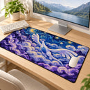 Lugia Legendary Pokemon Starry Night Desk Mat