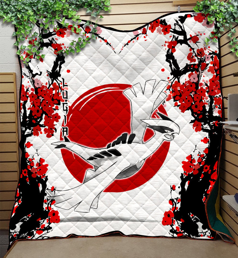 Lugia Pokemon Japan Style Quilt Blanket