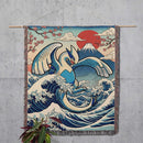 Lugia Pokemon Japan Style Woven Throw Blanket
