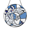 Lugia Pokemon Stained Glass Suncatcher