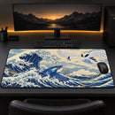 Lugia Vs Kyogre The Great Wave Japan Pokemon Desk Mat