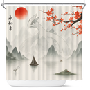 Lugia Pokemon In The Japan Landscape Shower Curtain