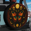 Gothic Madagascan Sunset Moth Butterfly Moon Sun Jeep Car Spare Tire Cover