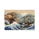 Madara vs Hashirama The Great Wave Jigsaw Puzzle