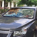Madara Vs Hashirama The Great Wave Japan Custom Car Windshield Sunshades