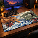 Madara Vs Hashirama The Great Wave Japan Desk Mat